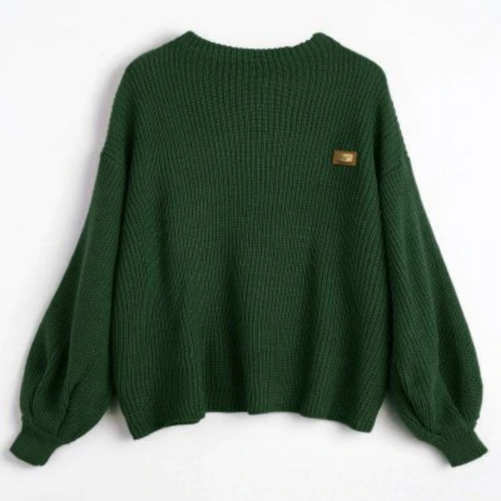 Green sweater